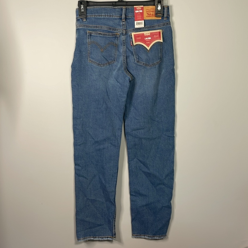 Levi’s Low Pro Mid Rise Relaxed Fit Girls Jeans Size 10 NEW - Picture 4 of 10